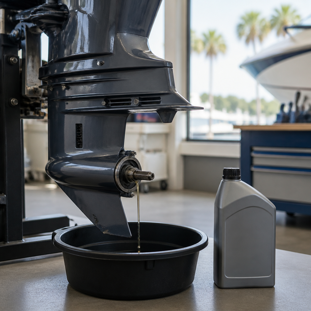 Gear Lube Service: Protect Your Outboard Lower Unit